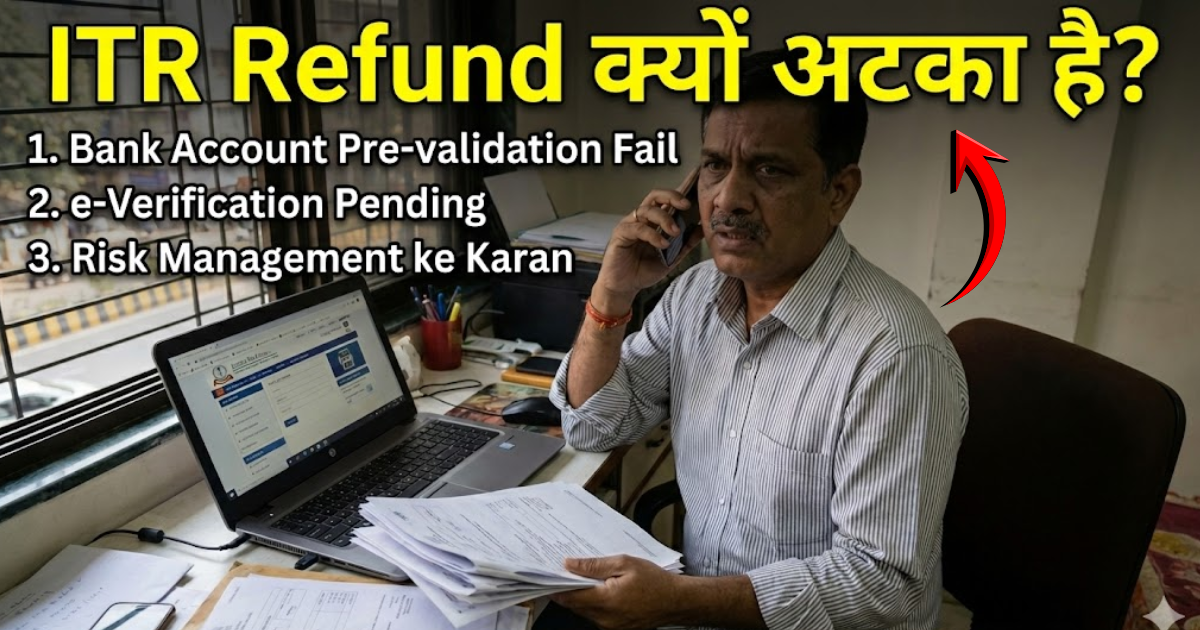 ITR Refund Status: आखिर क्यों अटक गया है आपका इनकम टैक्स रिफंड?
