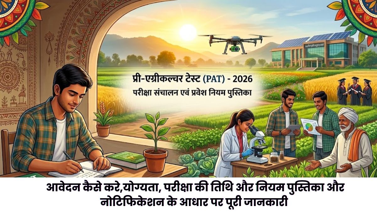 MP PAT 2026 Notification: कृषि में करियर बनाने का सुनहरा मौका, आवेदन शुरू हो चुके है